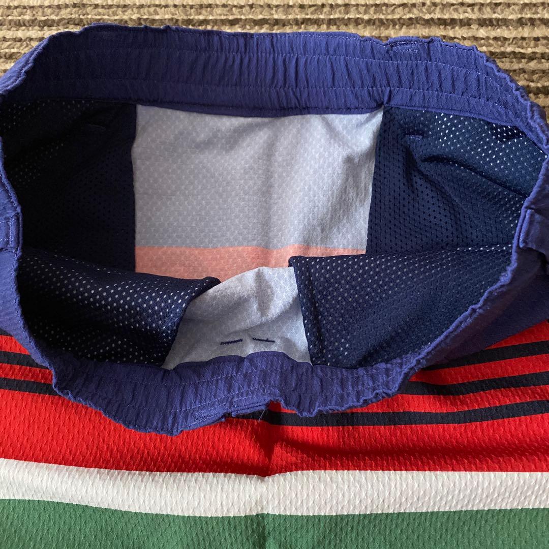 新品タグ付き　パーリゲイツ　スカート　レディース　Sゴルフウェア ボーダー　速乾