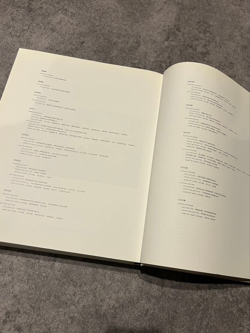 JUERGEN TELLER MARC JACOBS1998-2009広告作品本