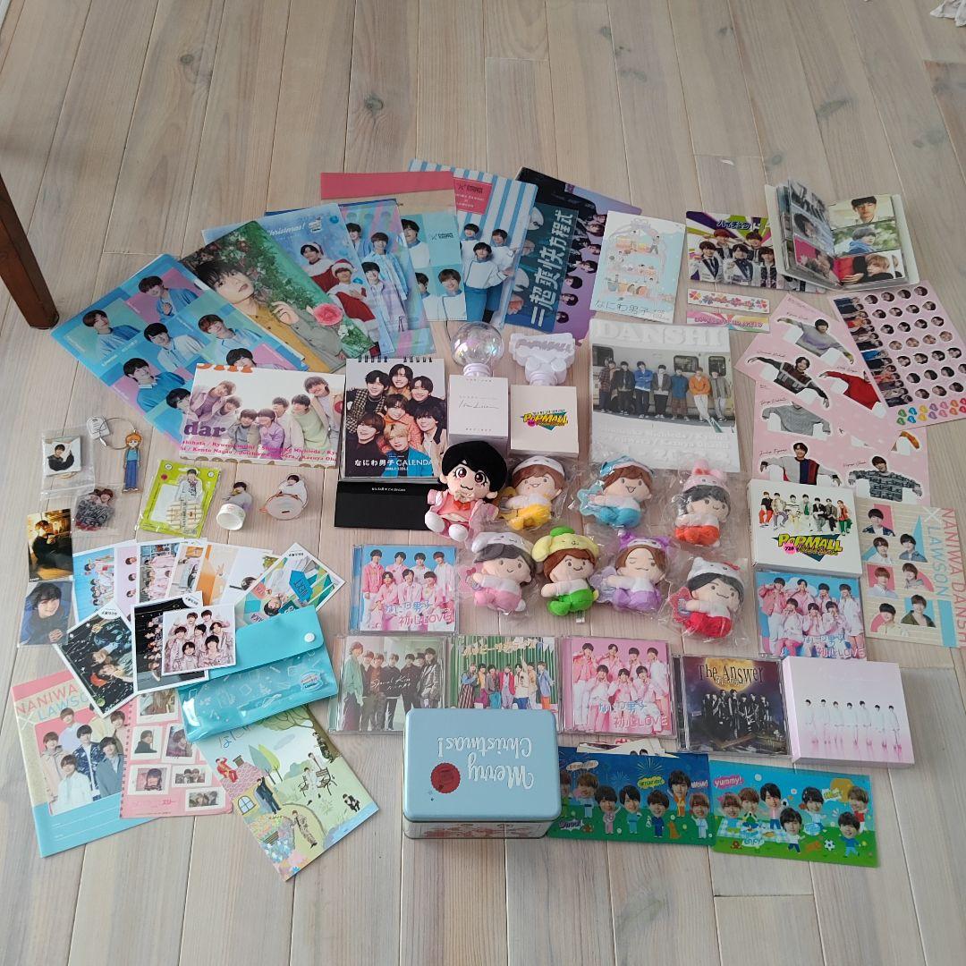 なにわ男子　CD ぬいぐるみ　ファイル　ペンライト　アクスタ　まとめ売り