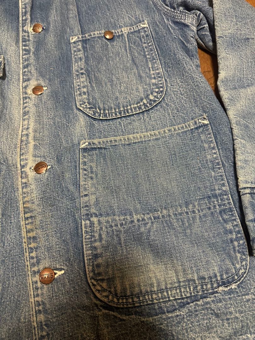 60’s MONTGOMERY WARD デニムカバーオール ヴィンテージ