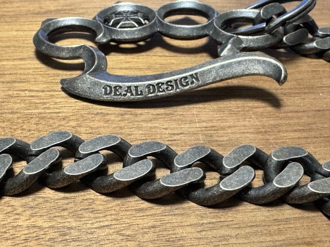 DEAL DESIGN ウォレットチェーン シルバー