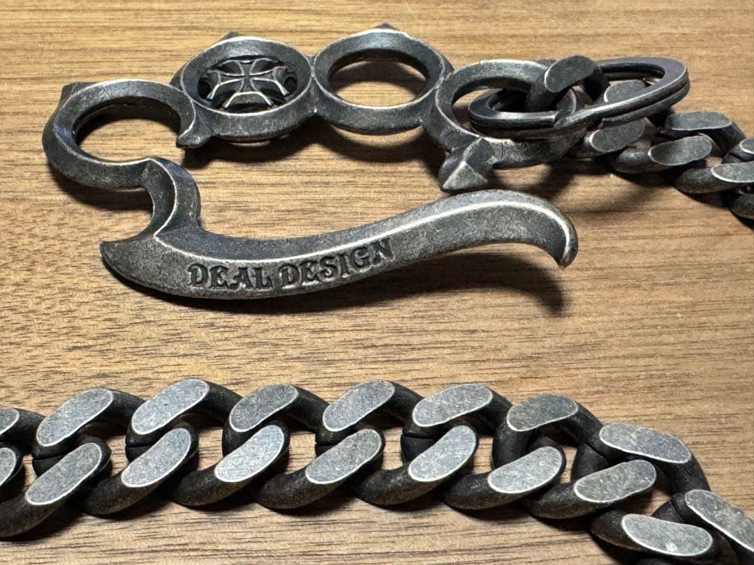 DEAL DESIGN ウォレットチェーン シルバー