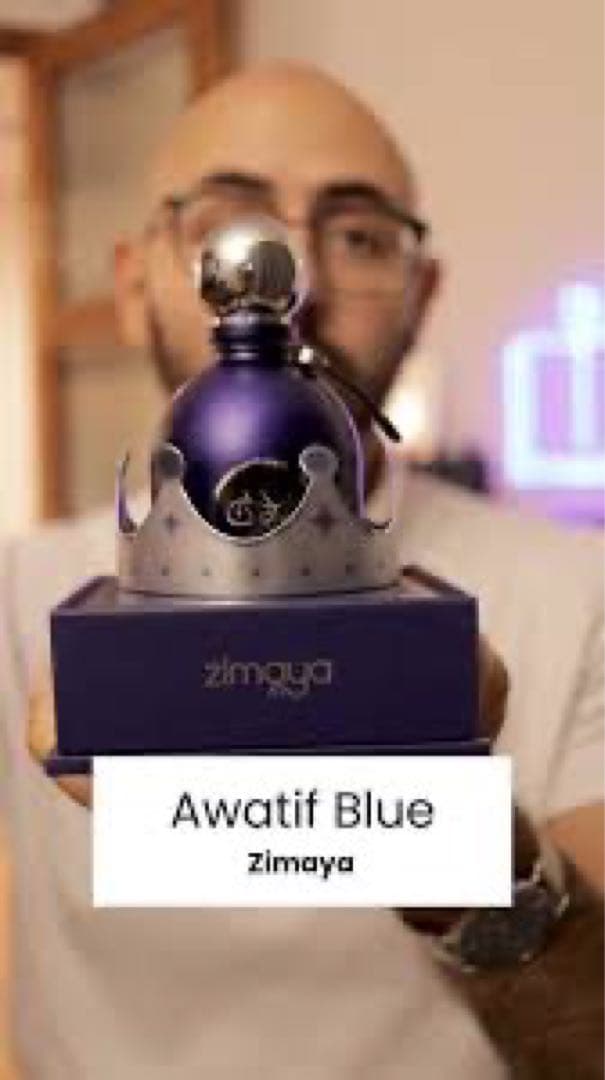香水(男性用) Afnan Zimaya Awatif Blue