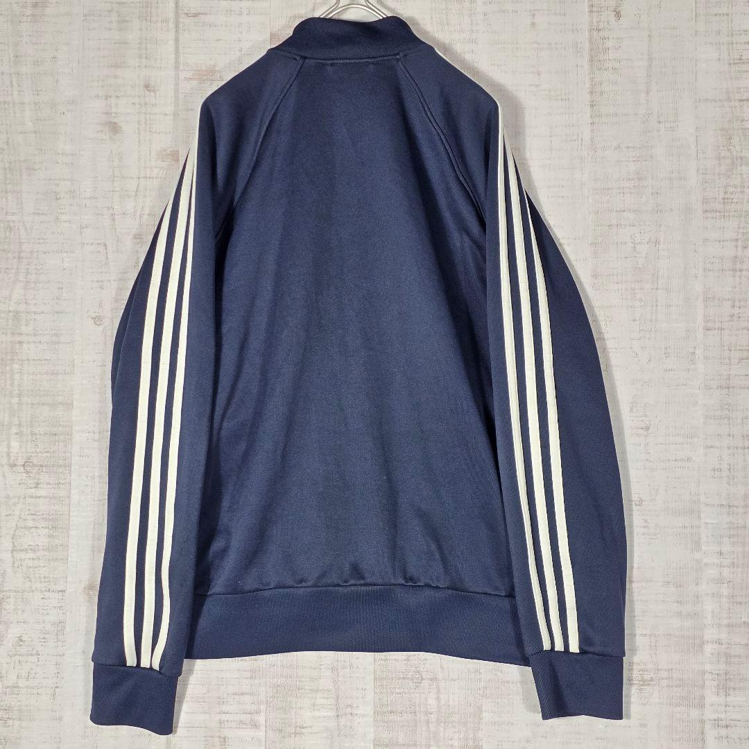 【極希少サイズ2XL】アディダス SST TT トラックジャケット 紺 金ジップ