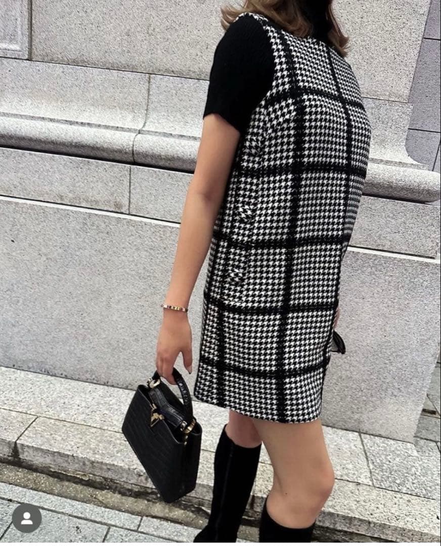 shellerシェリエ ツイードワンピース　完売品