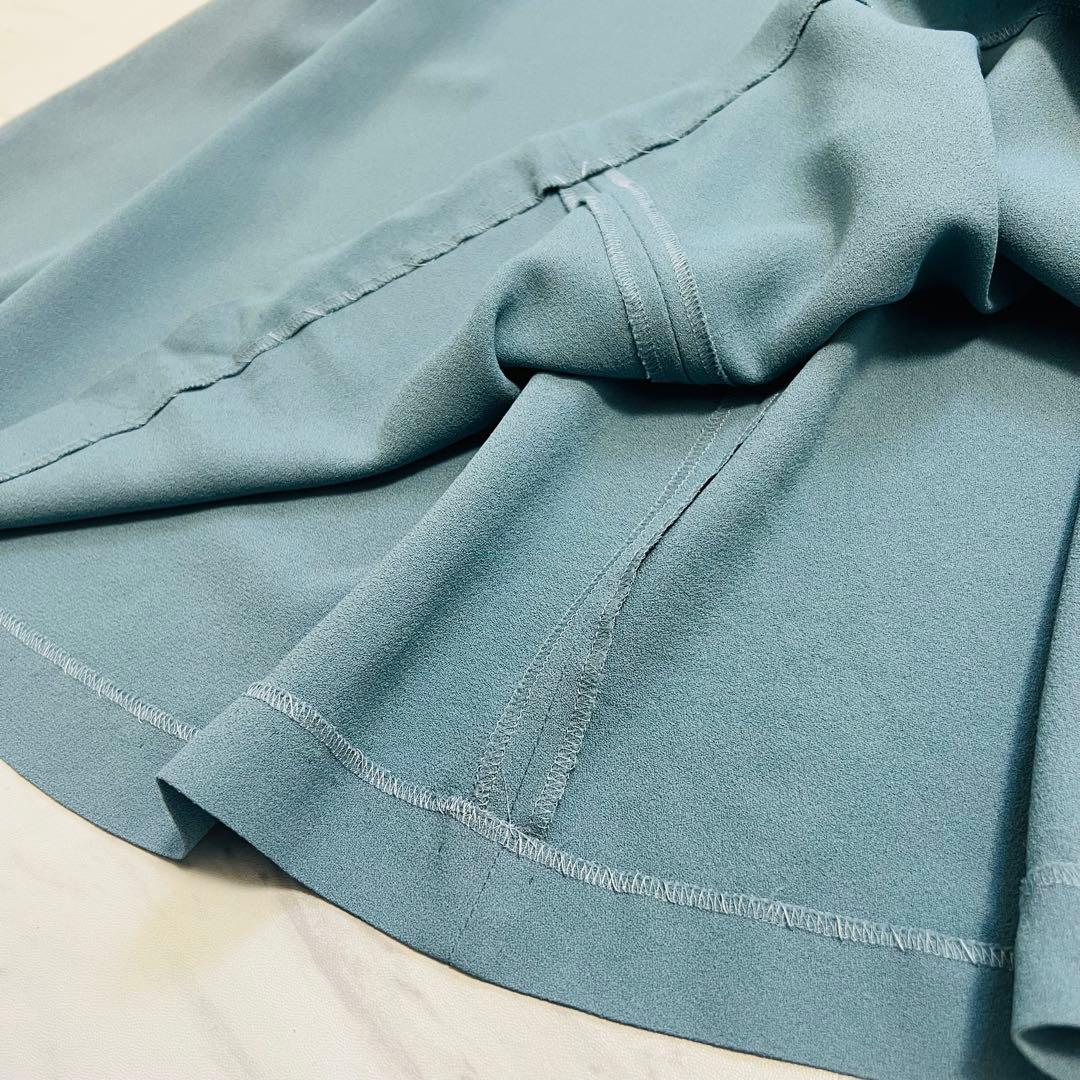 美品♡ マックスマーラ ロングワンピース リボンベルト フレア L相当