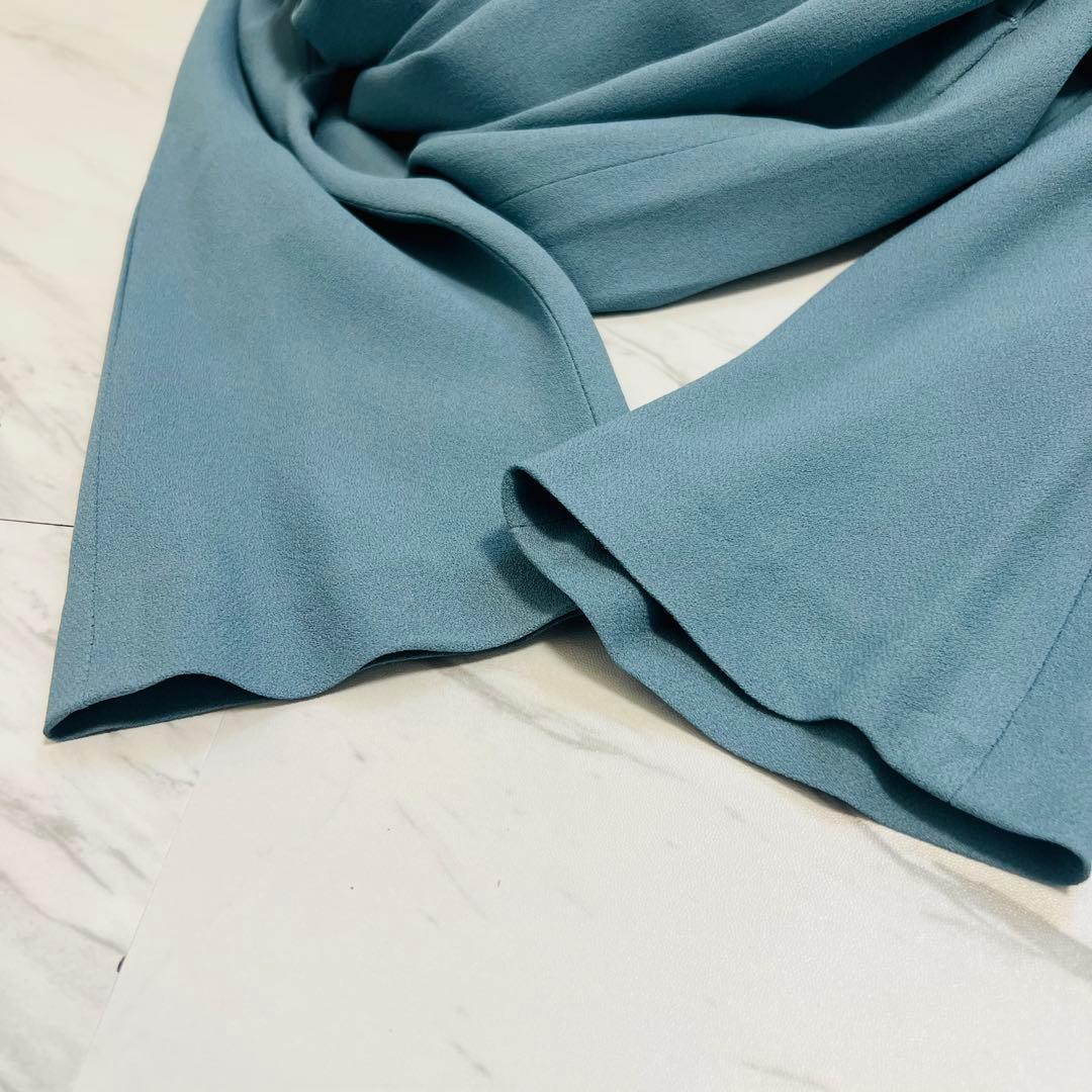 美品♡ マックスマーラ ロングワンピース リボンベルト フレア L相当