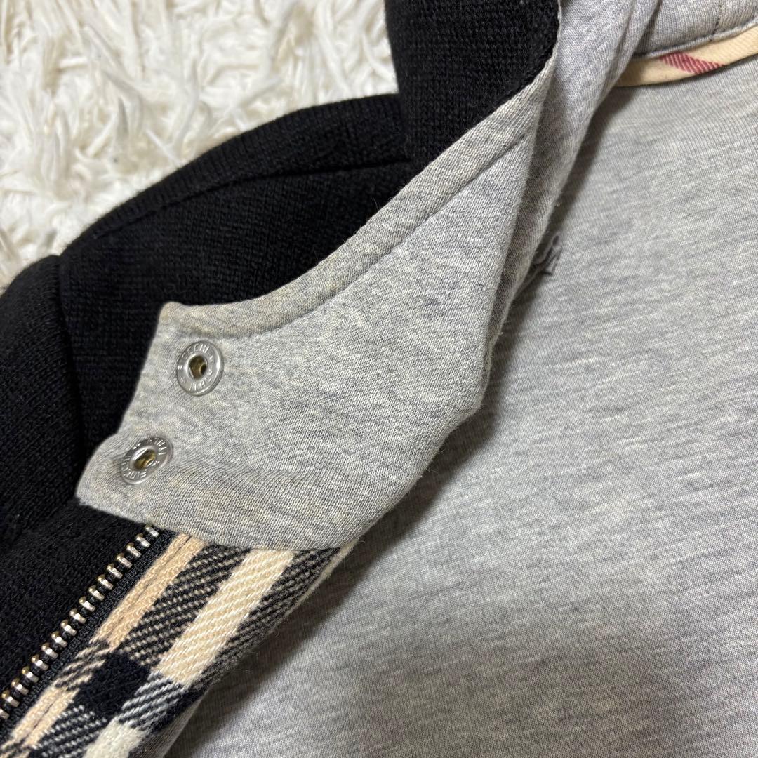 Burberry London ノバチェック 裏地 フード付 ロングコート 40