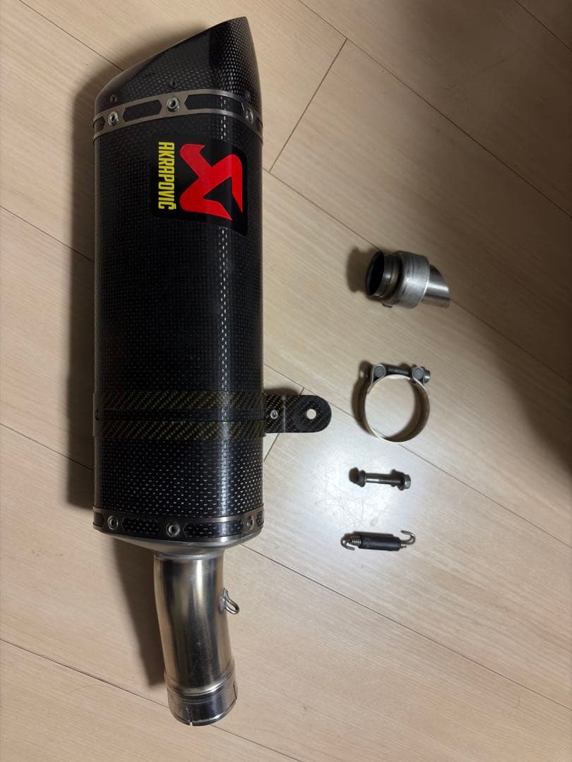 ninja400 アクラポヴィッチ　マフラー