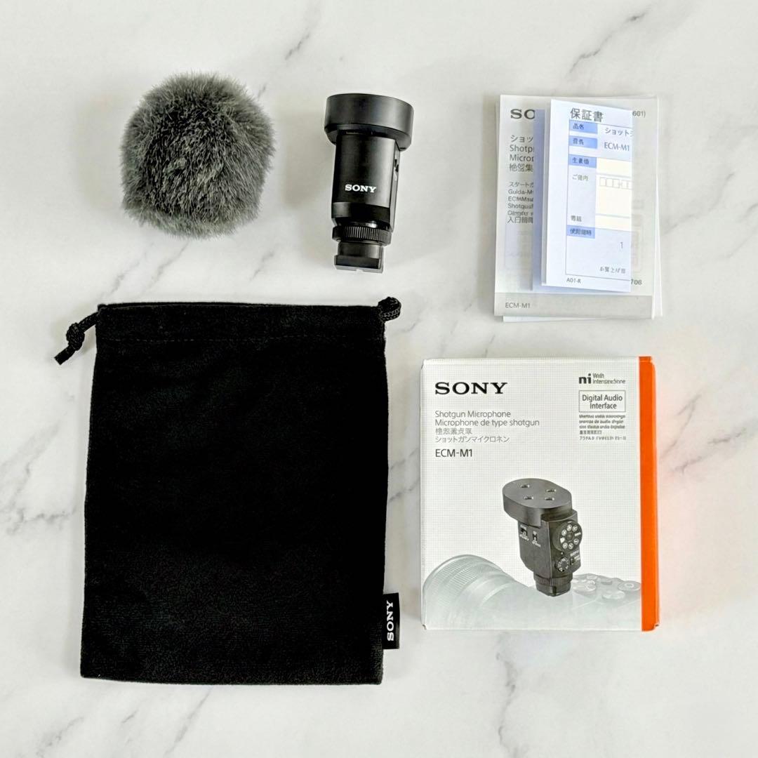 SONY ECM-M1 ショットガンマイクロフォン