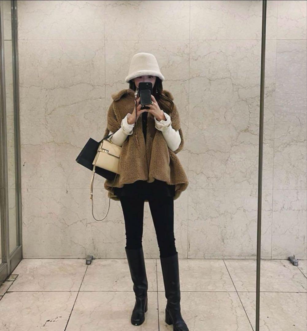 【美品】HYEON へヨン ted cape テッドケープ