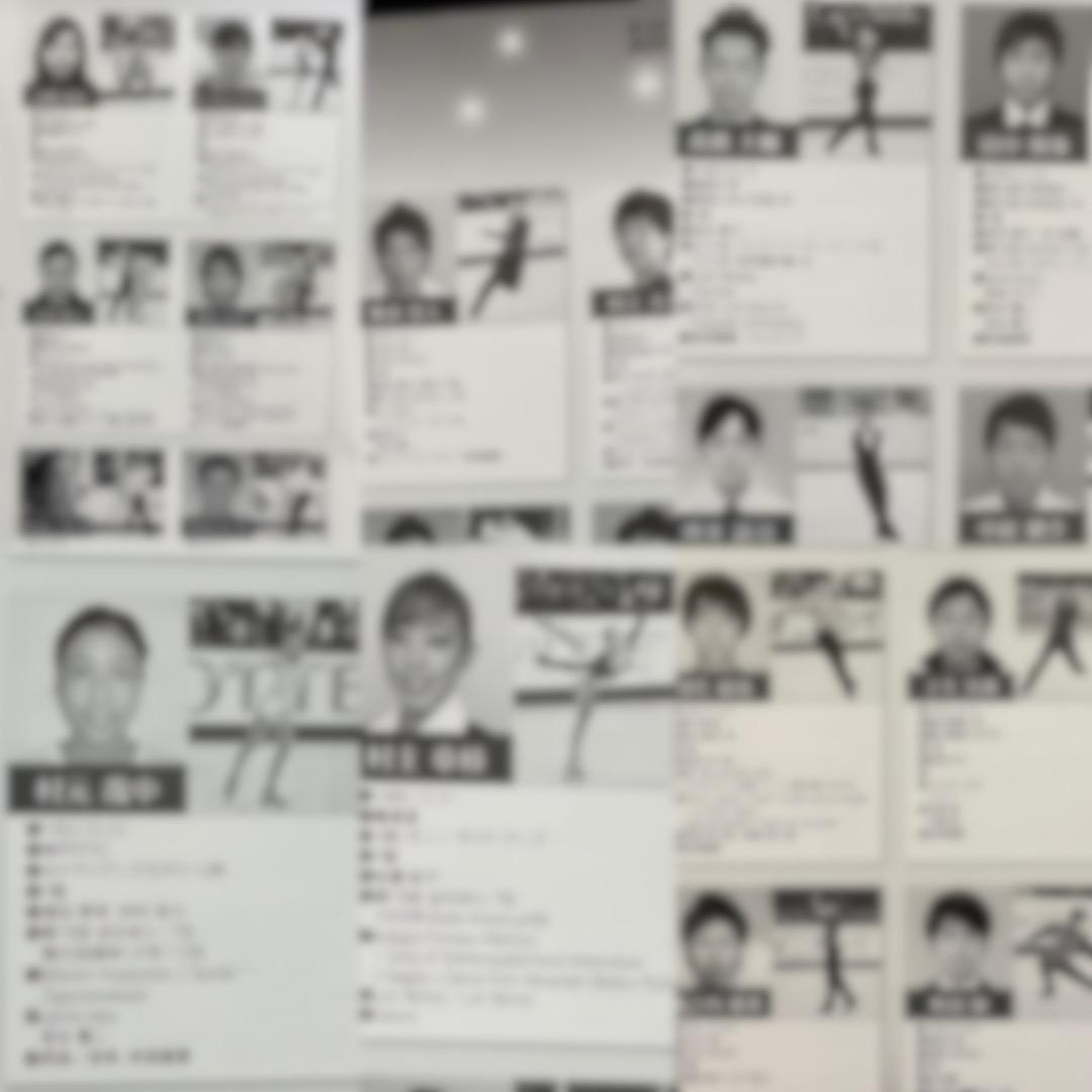 2010全日本フィギュアスケート選手権パンフ羽生結弦浅田真央高橋大輔村元哉中