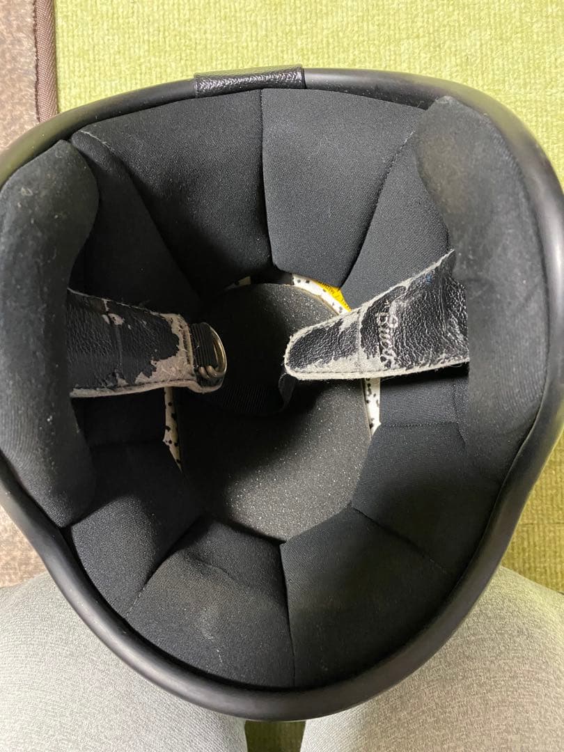 【人気カラー】BUCO ブッコ シルバーブラックジェットヘルメット Mサイズ