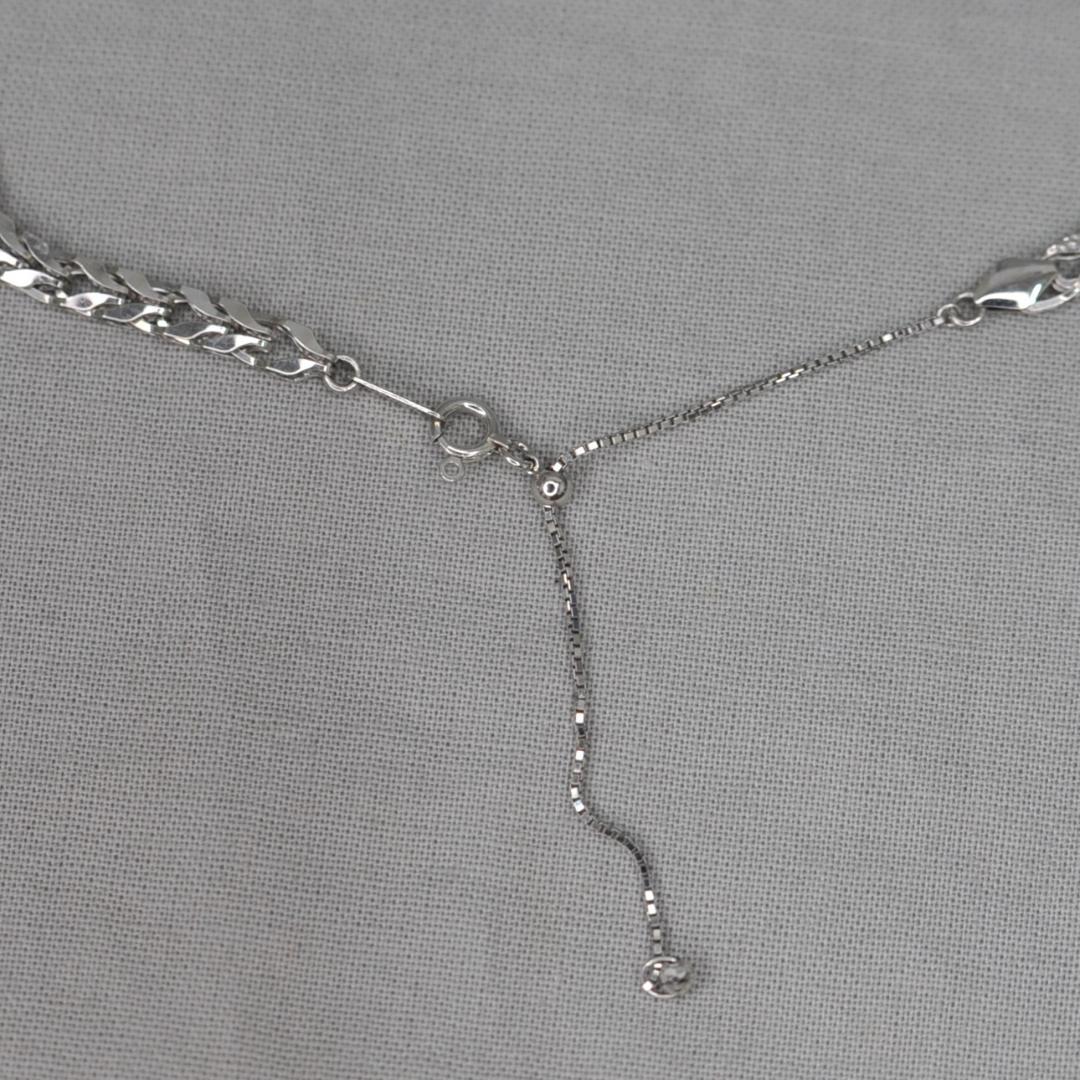 純プラチナ　ネックレス　１１．６ｇ