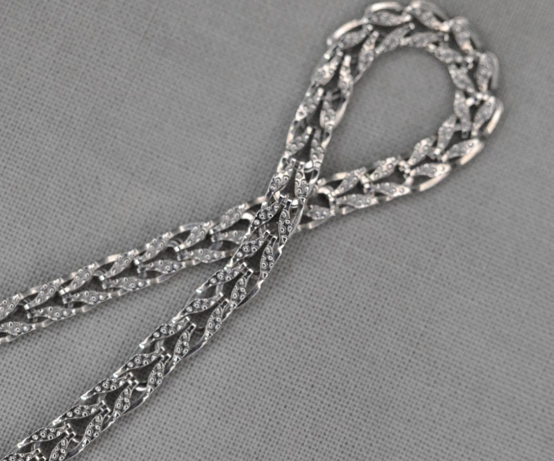 純プラチナ　ネックレス　１１．６ｇ