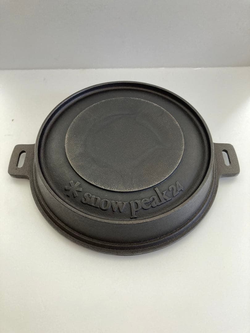  peak 和鉄ダッチオーブン 24cm