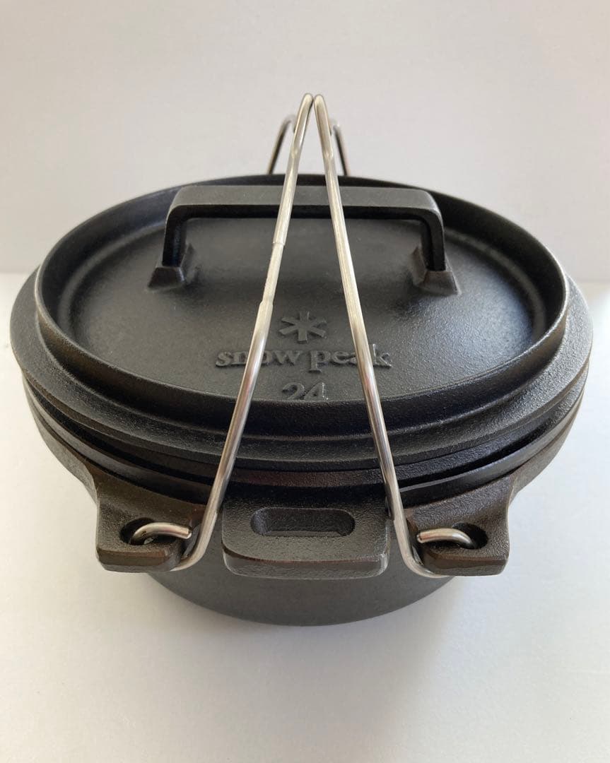 peak 和鉄ダッチオーブン 24cm
