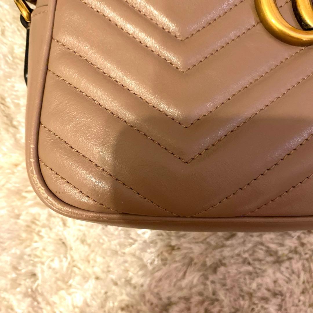 GUCCI グッチ GGマーモント スモールショルダーバッグ