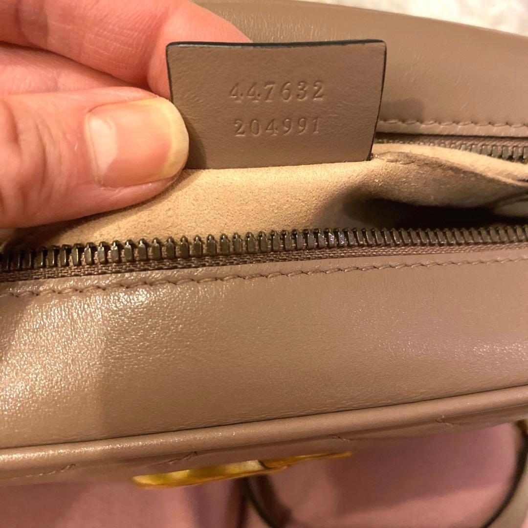 GUCCI グッチ GGマーモント スモールショルダーバッグ