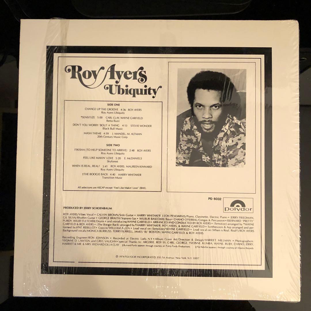 洋楽 ROY AYERS UBIQUITY /Change Up The Groove