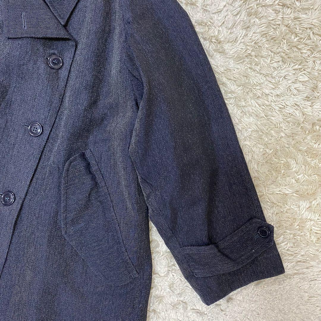 タトラス　トレンチコート　インディゴ　03 MTK17S441