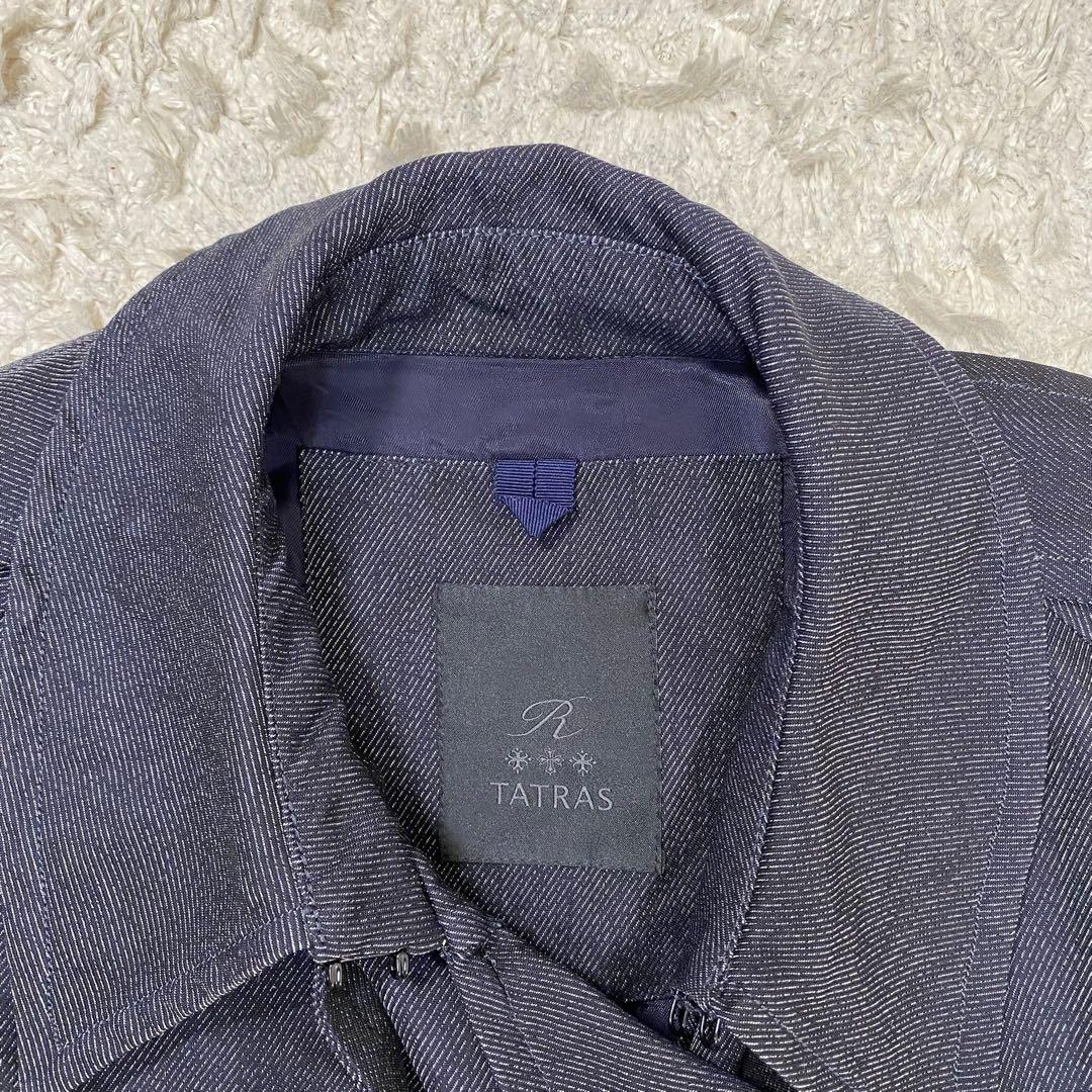 タトラス　トレンチコート　インディゴ　03 MTK17S441