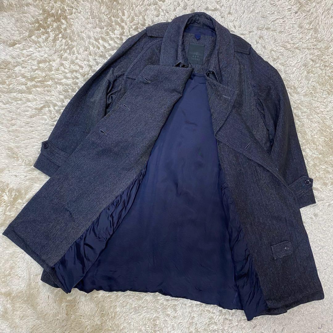 タトラス　トレンチコート　インディゴ　03 MTK17S441