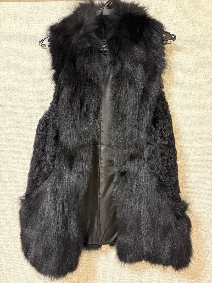 グレースコンチネンタル♡黒ファーベスト　ジレ