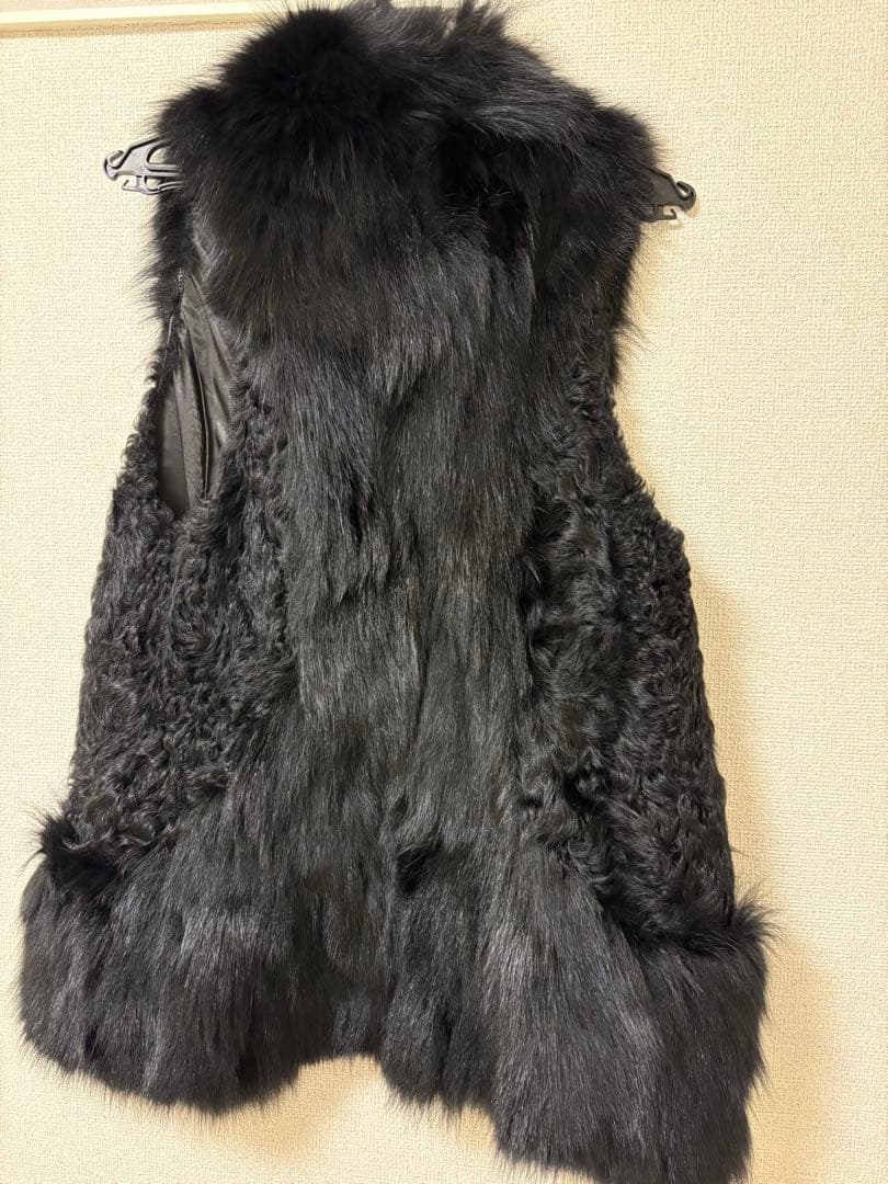 グレースコンチネンタル♡黒ファーベスト　ジレ