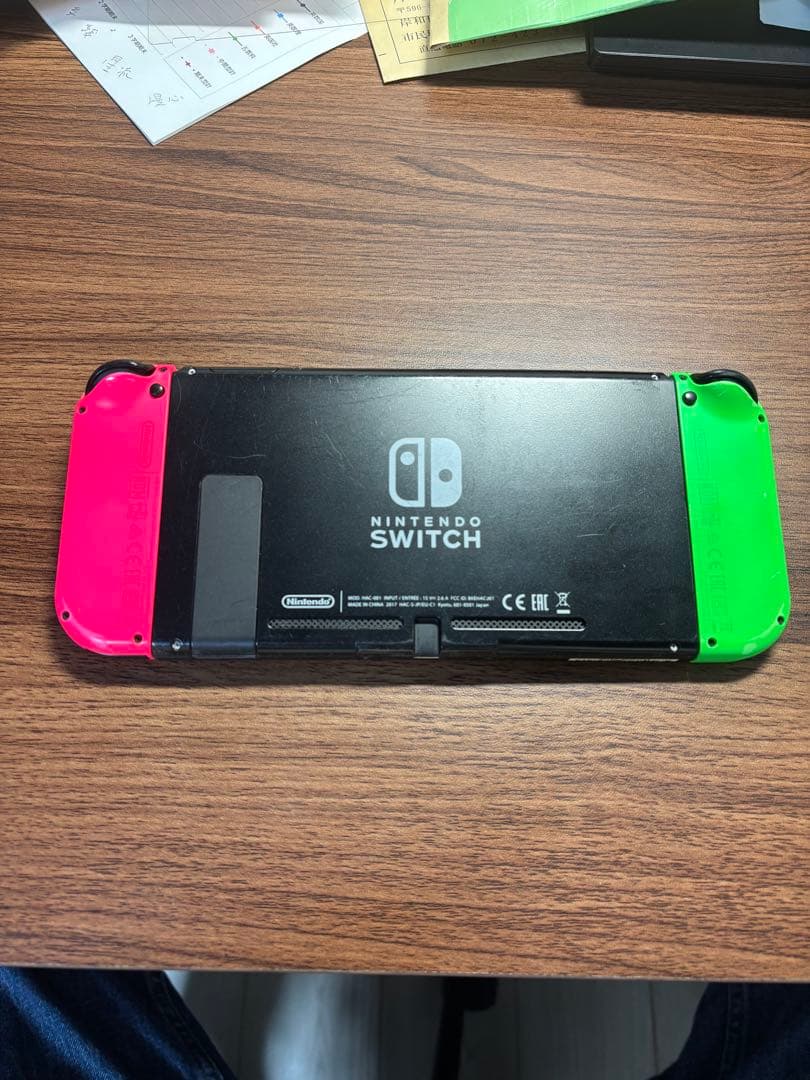 最終値下げ！！スプラトゥーンNintendo Switchグリーン/ピンク