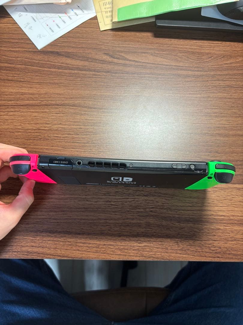 最終値下げ！！スプラトゥーンNintendo Switchグリーン/ピンク