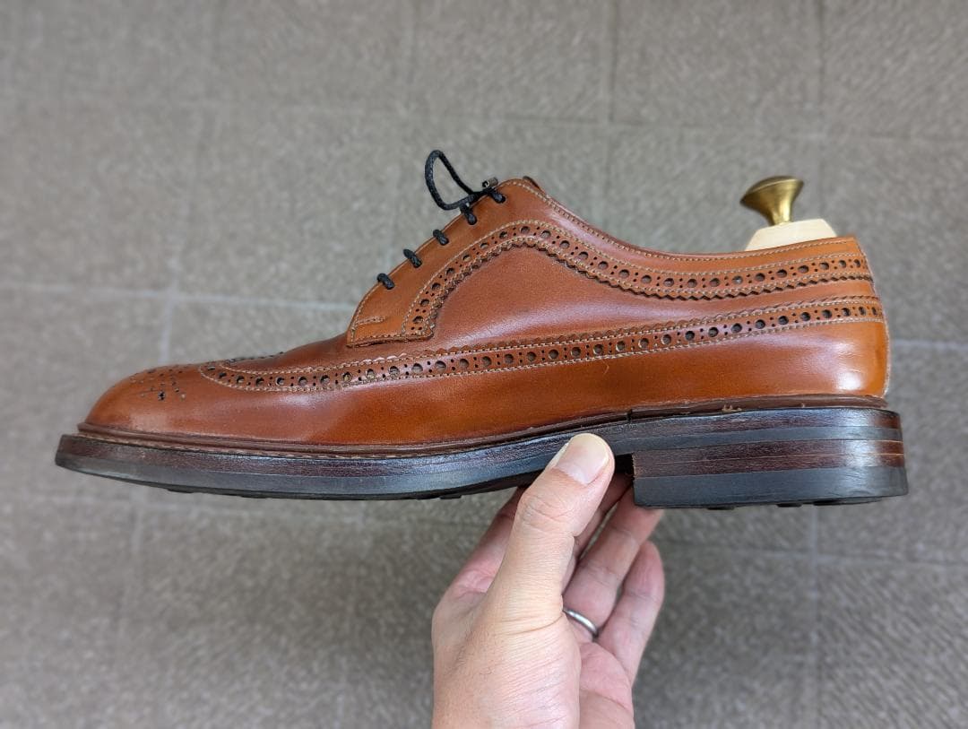 は*や様 クロケット＆ジョーンズ CHEVIOT ウイスキー コードバン 8E