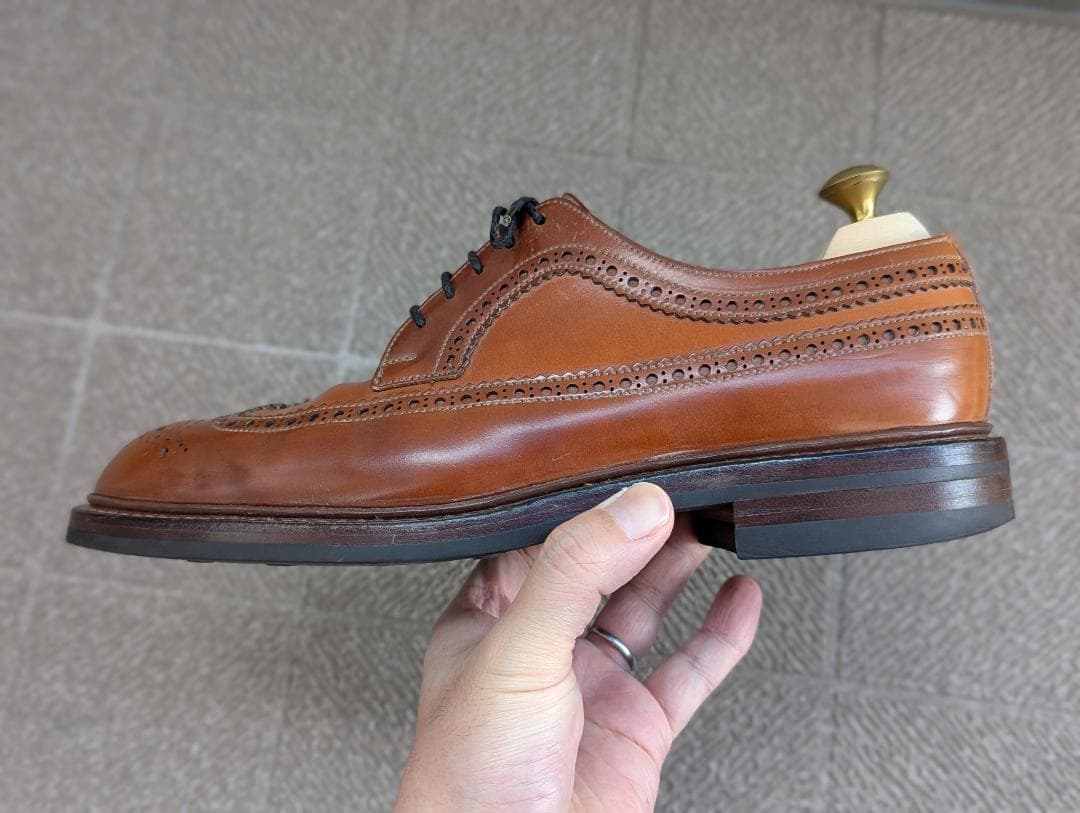 は*や様 クロケット＆ジョーンズ CHEVIOT ウイスキー コードバン 8E