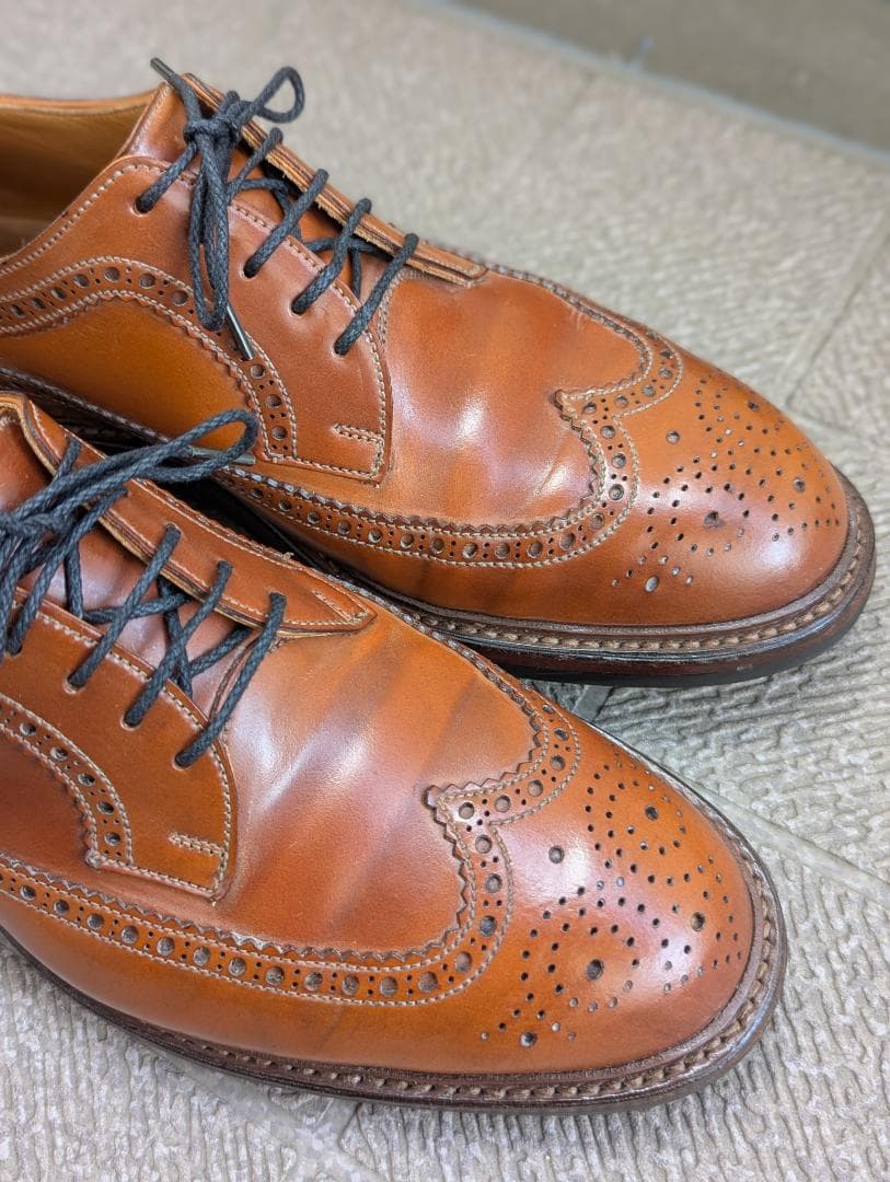 は*や様 クロケット＆ジョーンズ CHEVIOT ウイスキー コードバン 8E