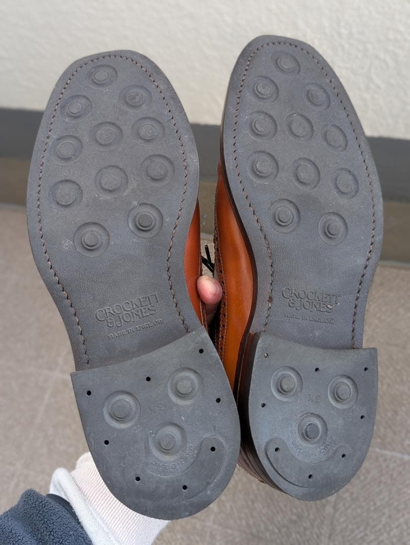 は*や様 クロケット＆ジョーンズ CHEVIOT ウイスキー コードバン 8E