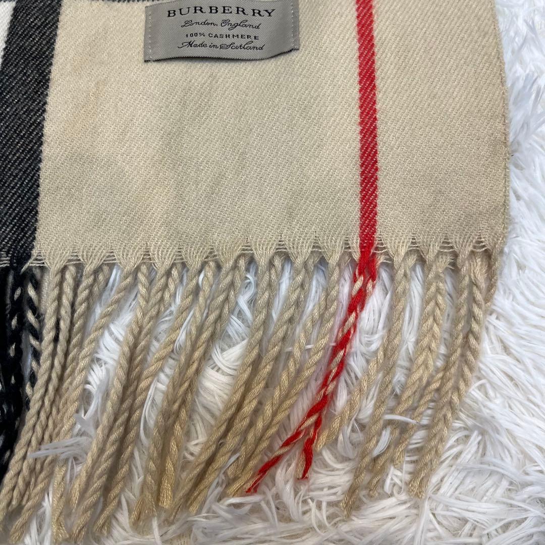 ♡希少♡BURBERRY バーバリー マフラー 最高級品 ホースロゴ カシミヤ