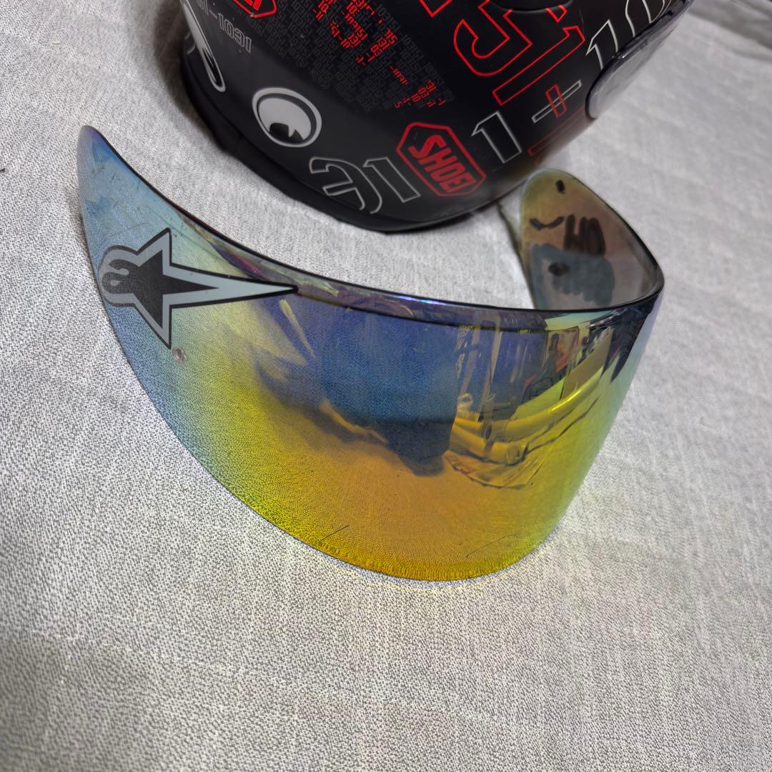 SHOEI z-7ヘルメット パミュテーション