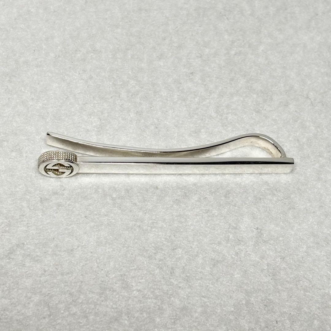 GUCCI★ネクタイピン インターロッキング シルバー925 卒業式 パーティー