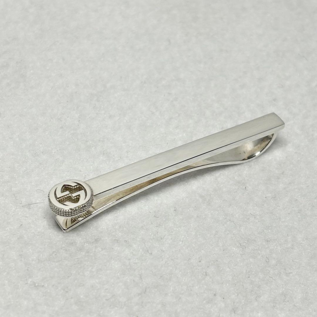 GUCCI★ネクタイピン インターロッキング シルバー925 卒業式 パーティー