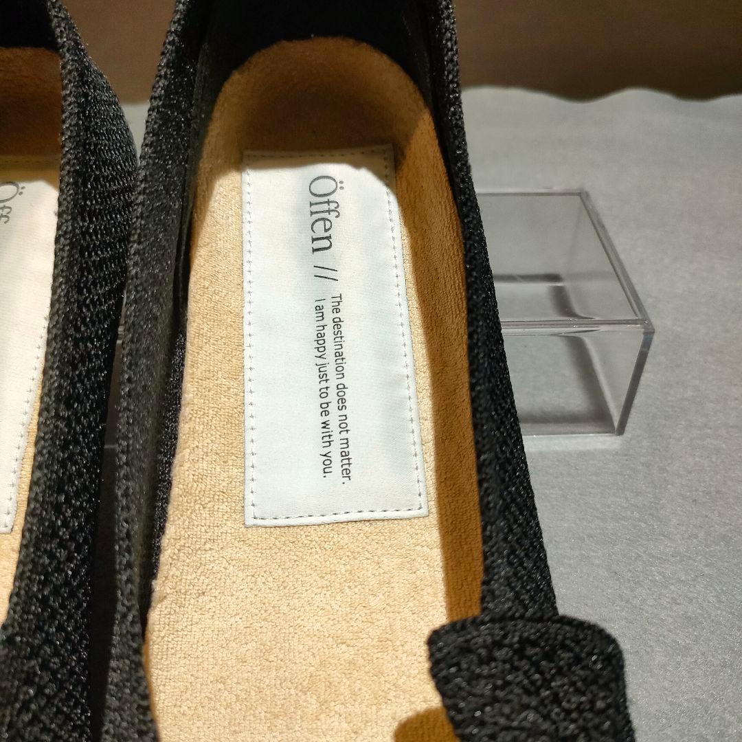 offen オッフェン ポインテッドトゥ パンプス サイズ38