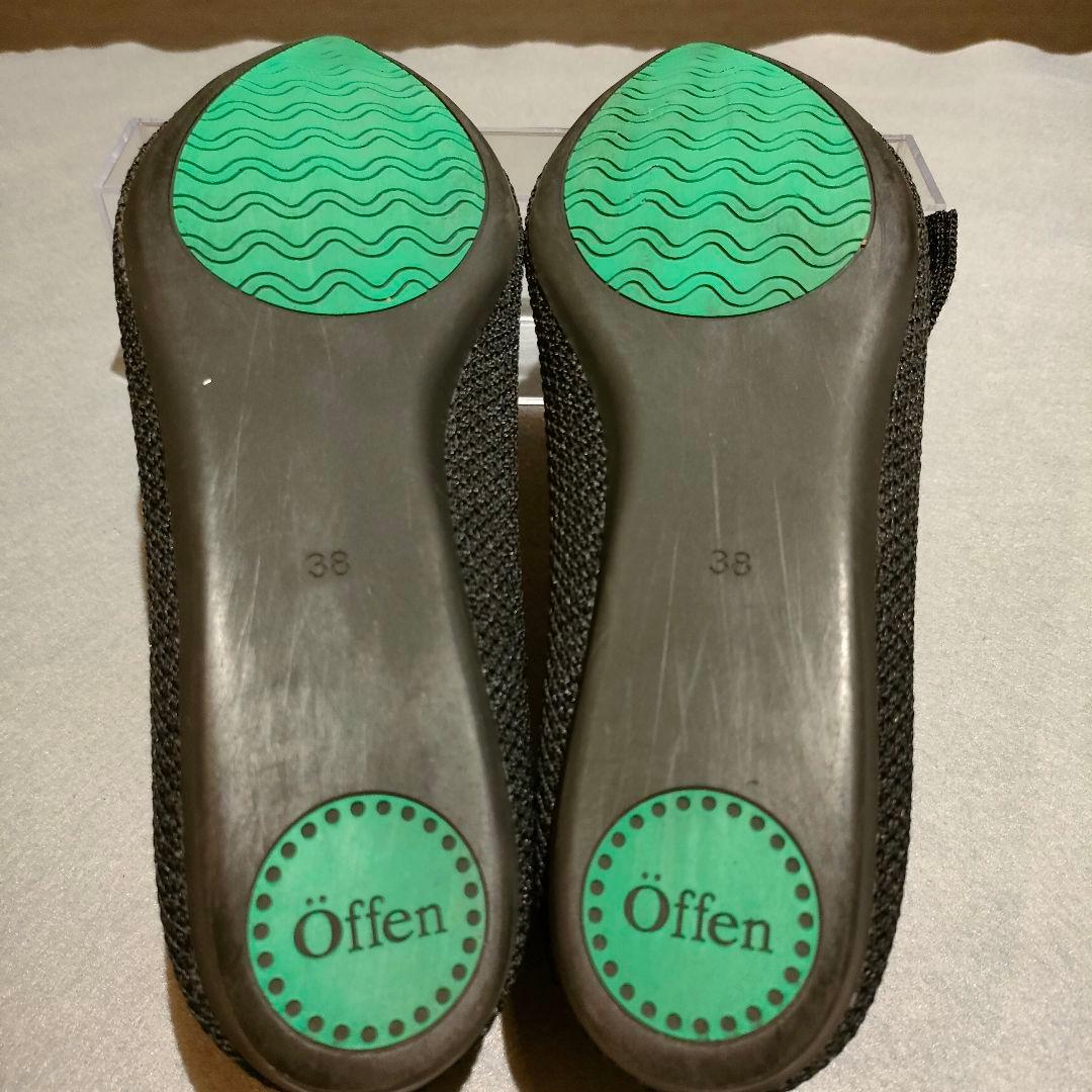 offen オッフェン ポインテッドトゥ パンプス サイズ38