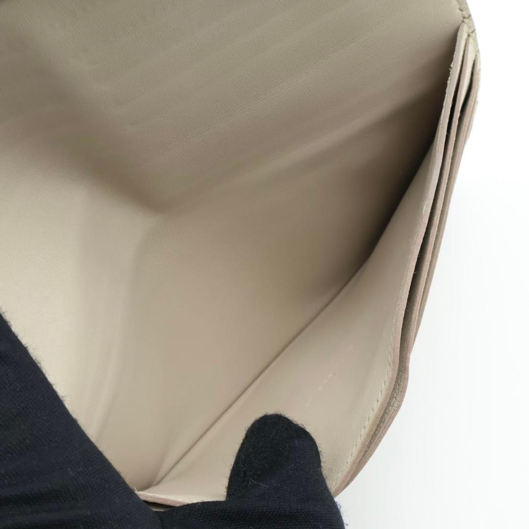 鑑定書付き【極美品】HERMES ドゴンロング　長財布　クリーム系　スイフト