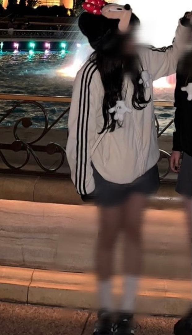 adidasワッフルトラックジャケット