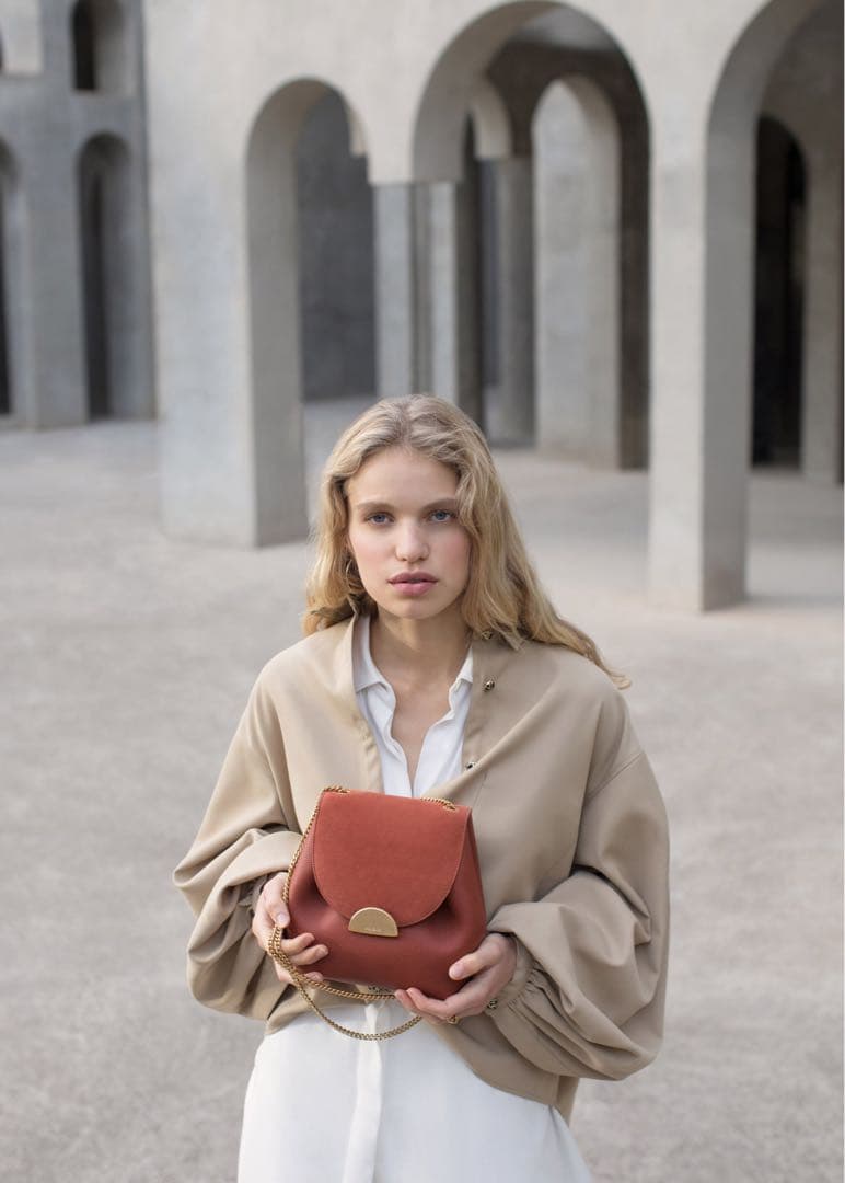 POLENE ポレーヌ NUMBER ONE MINI デュオ テラコッタ