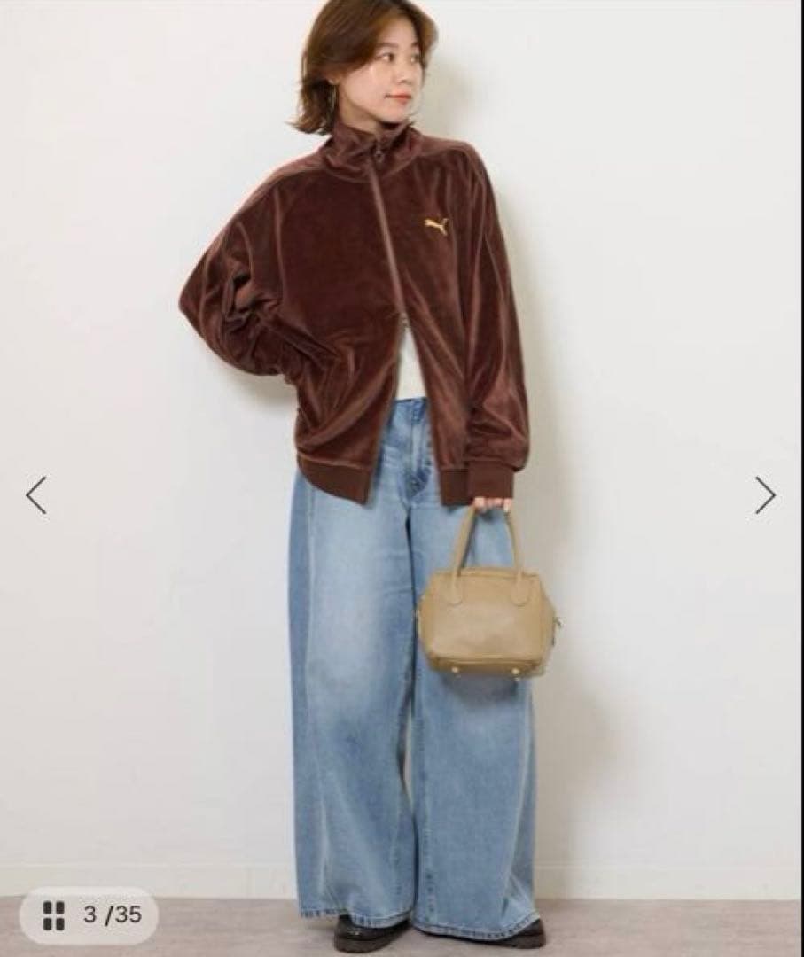 別注【PUMA / プーマ】T7JKT ブラウン