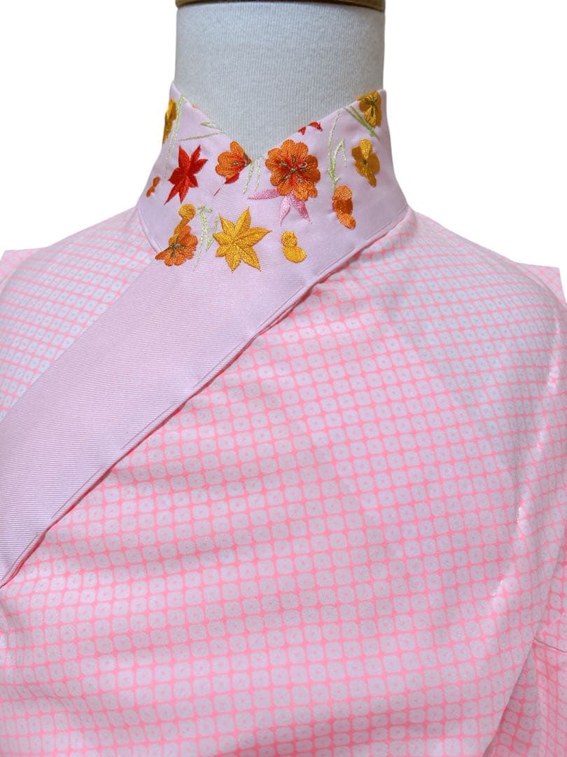 本格正絹♡七五三　7歳　女の子　フルセット　一式　藍色　黒