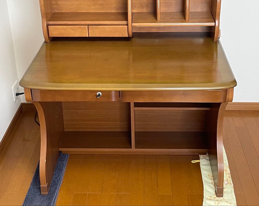 【4点セットの①机のみ】 旧チトセ株式会社製 学習机 勉強机