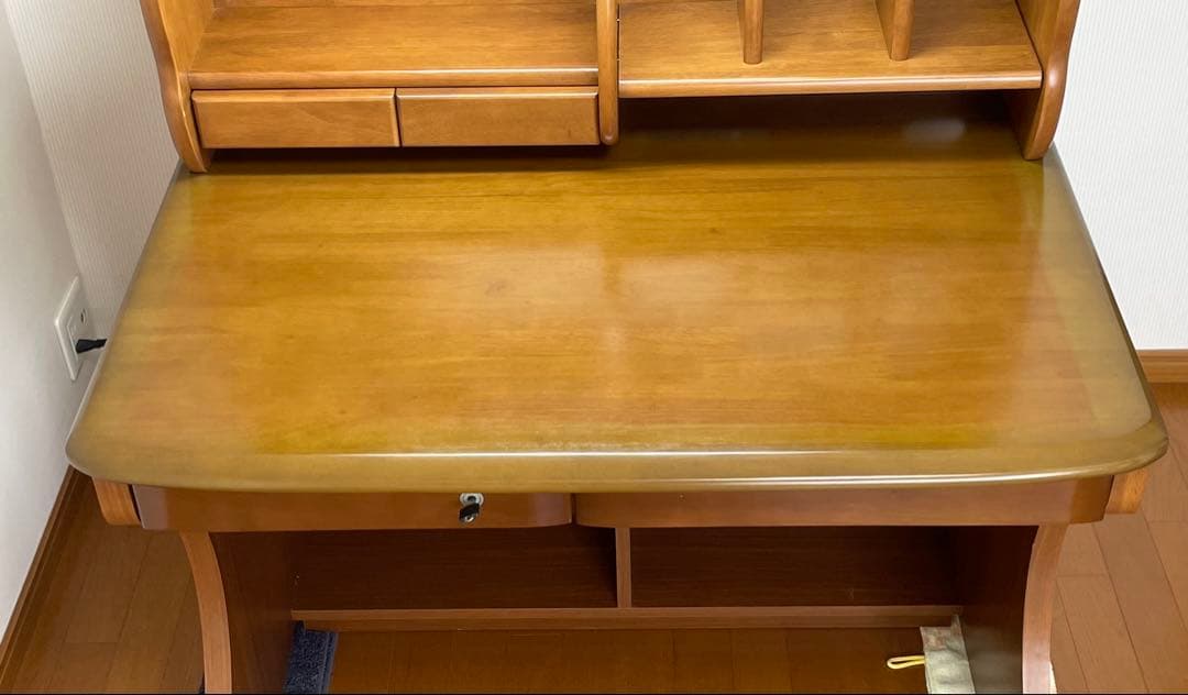 【4点セットの①机のみ】 旧チトセ株式会社製 学習机 勉強机