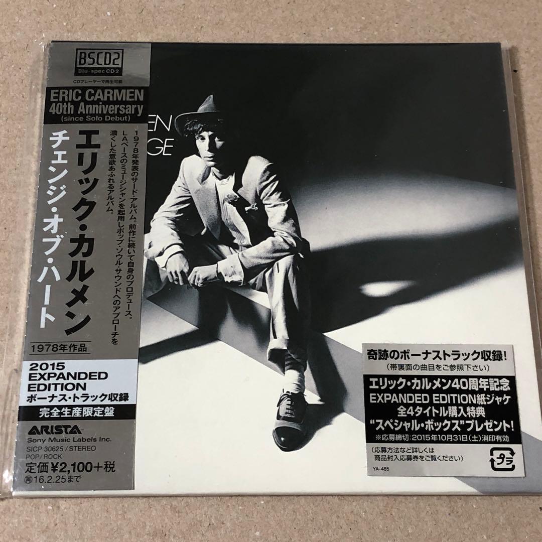 紙ジャケット エリック カルメン Blu-spec CD2 4タイトル