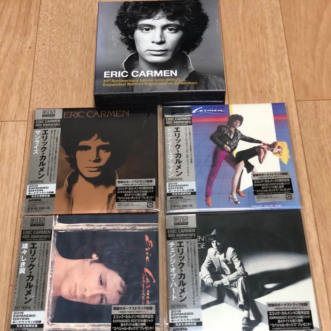紙ジャケット エリック カルメン Blu-spec CD2 4タイトル